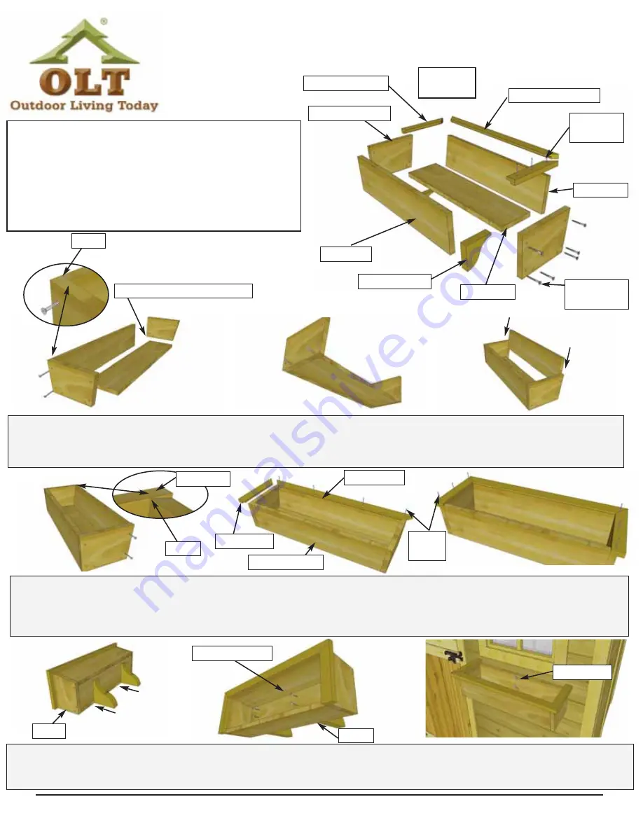 OLT SSGS1216-FJ-Ply Assembly Manual Download Page 48