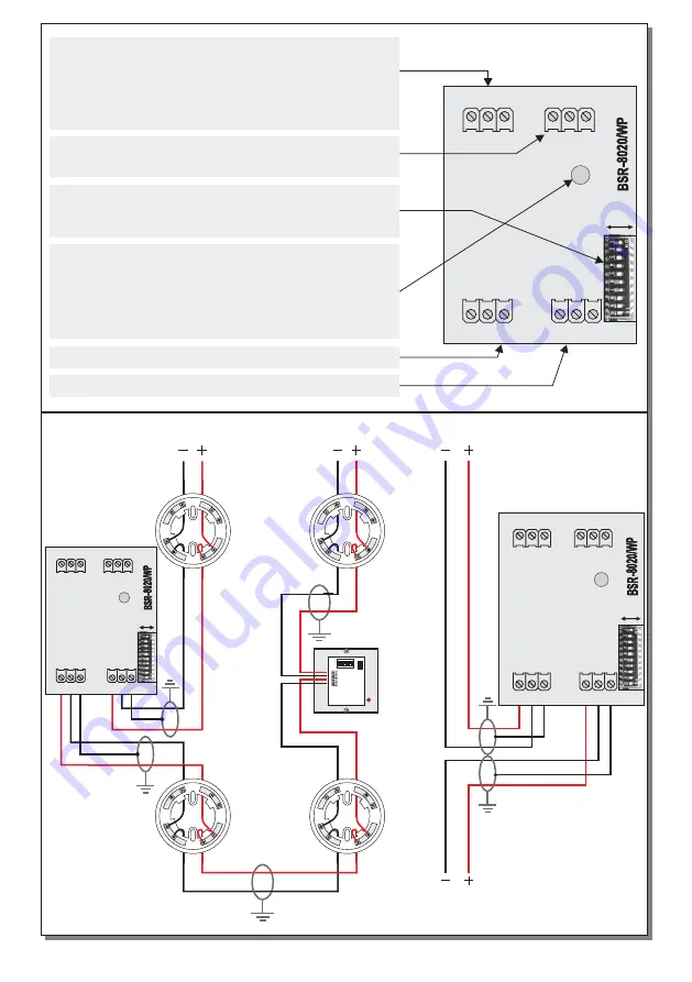 olympia electronics BSR-8020/WP Скачать руководство пользователя страница 3