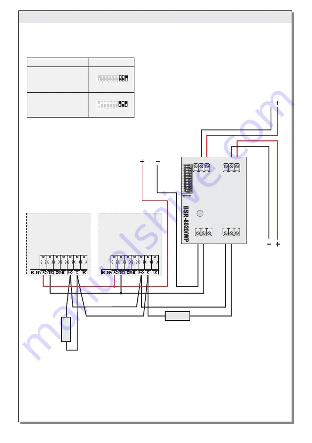 olympia electronics BSR-8020/WP Manual Download Page 6