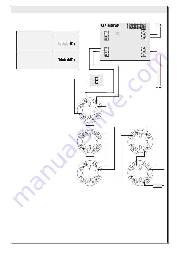 olympia electronics BSR-8020/WP Manual Download Page 7