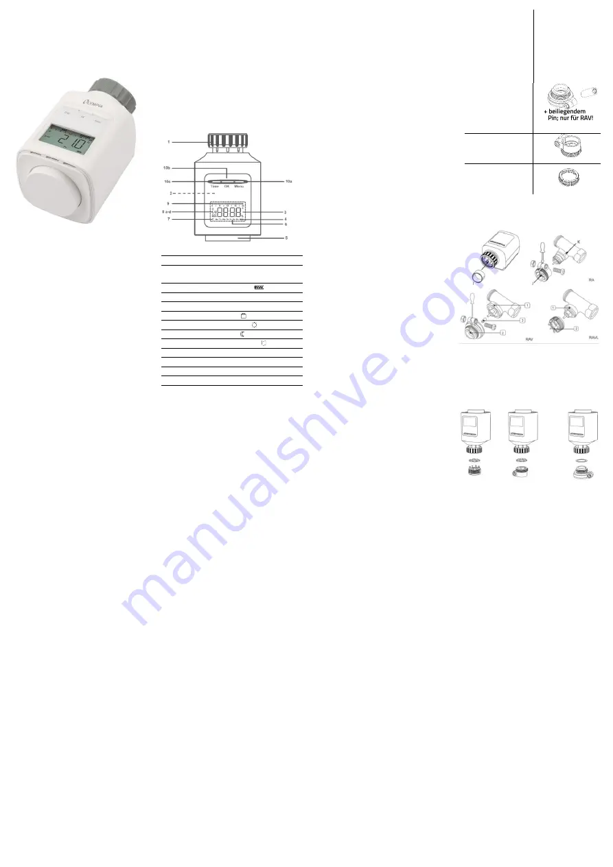 Olympia HT 430-23A Instruction Manual Download Page 1