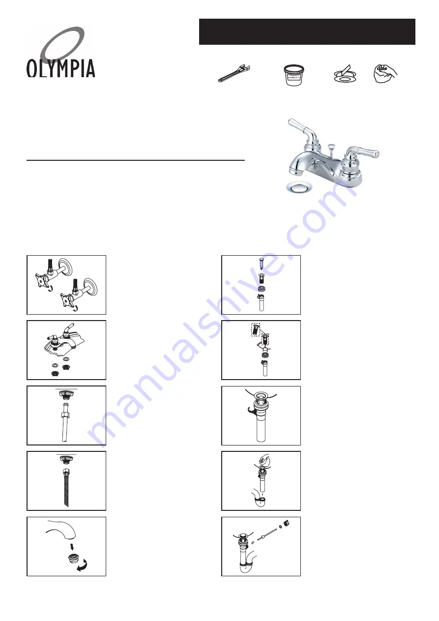 Olympia L-7240 Installation Instructions Download Page 1