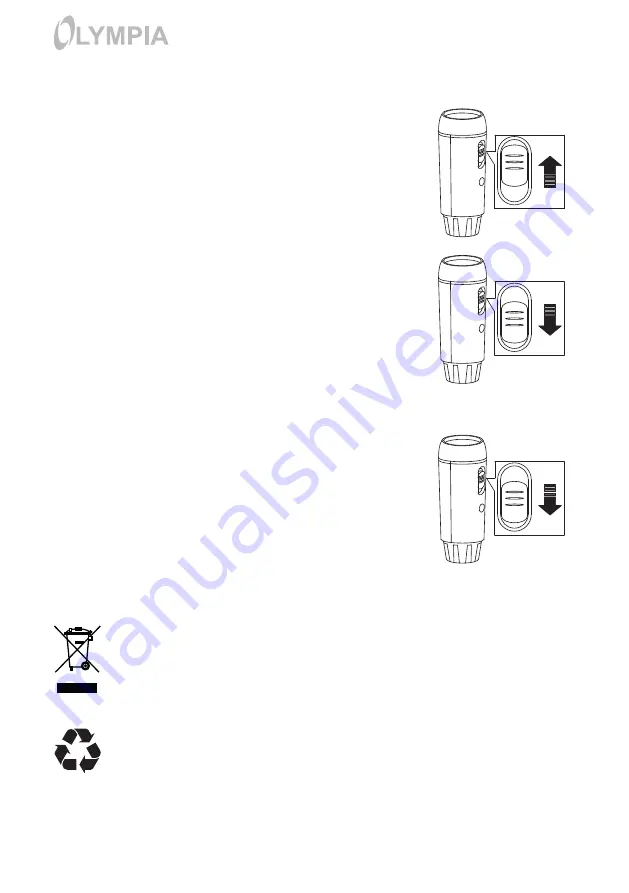 Olympia NL 300 Operating Manual Download Page 28