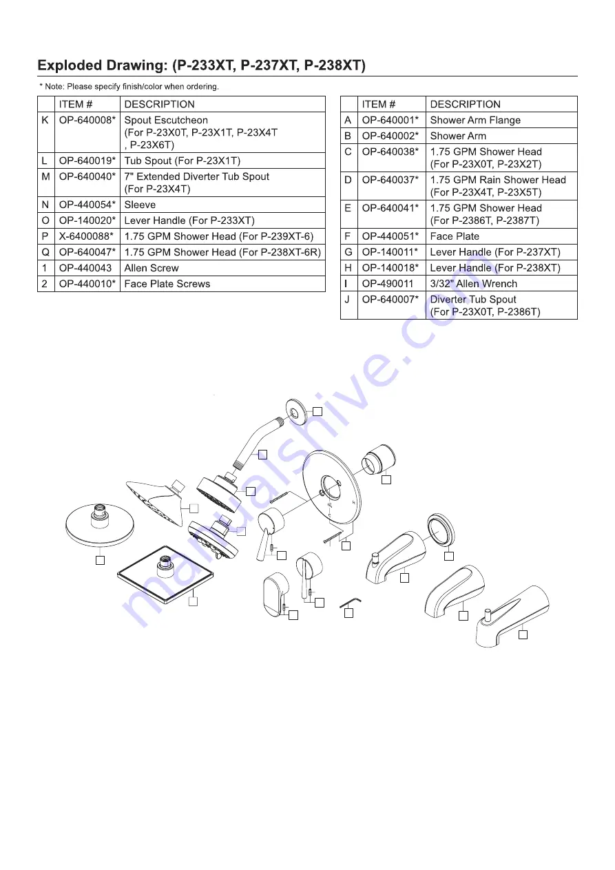 Olympia P-230XT Installation Download Page 3