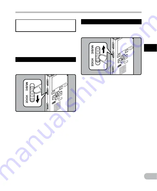 Olympus 140143 - WS 500M 2 GB Digital Voice Recorder Скачать руководство пользователя страница 17