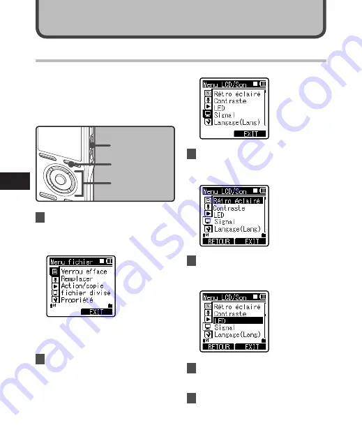 Olympus 140146 - DM 420 2 GB Digital Voice Recorder Скачать руководство пользователя страница 44