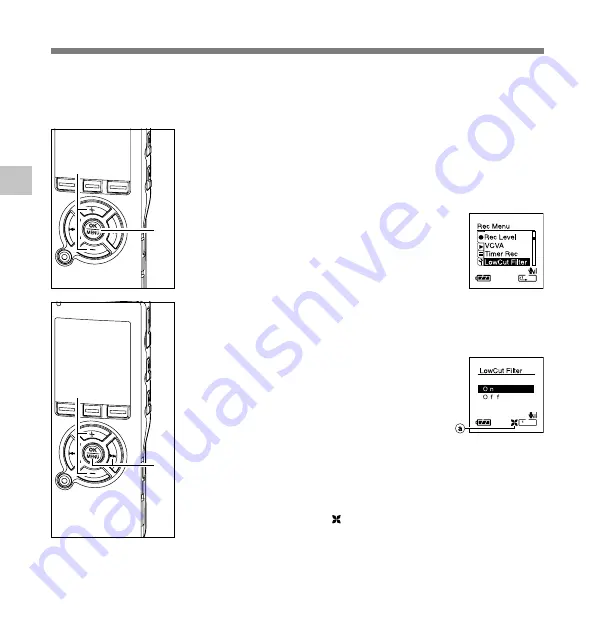 Olympus 142005 - DS 61 2 GB Digital Voice Recorder Скачать руководство пользователя страница 38