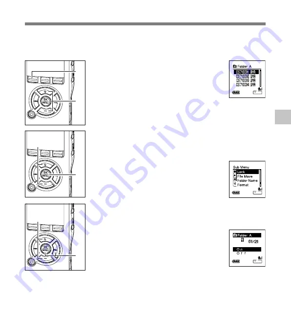 Olympus 142005 - DS 61 2 GB Digital Voice Recorder Скачать руководство пользователя страница 75