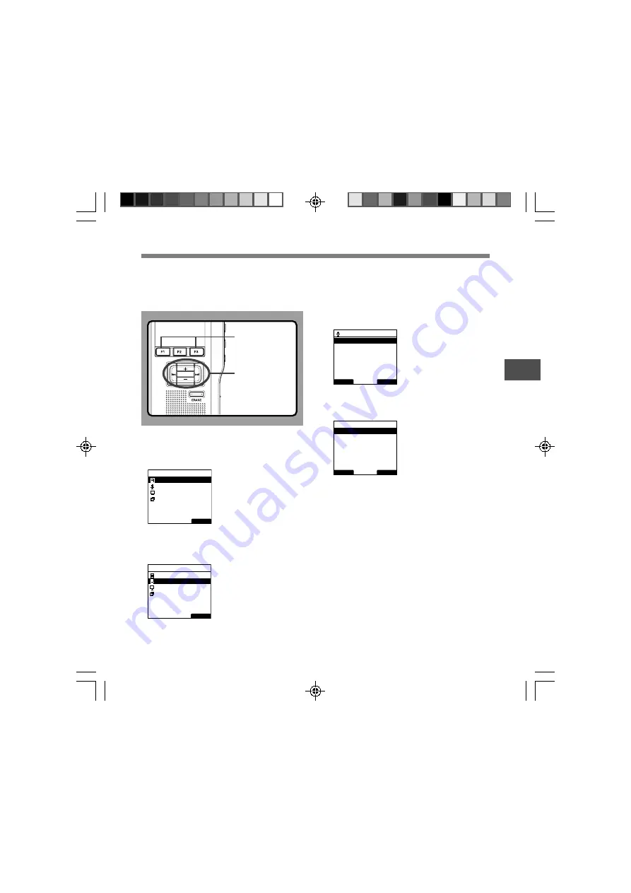 Olympus 142015 - DS 2400 1 GB Digital Voice Recorder (French) Manuel Download Page 35