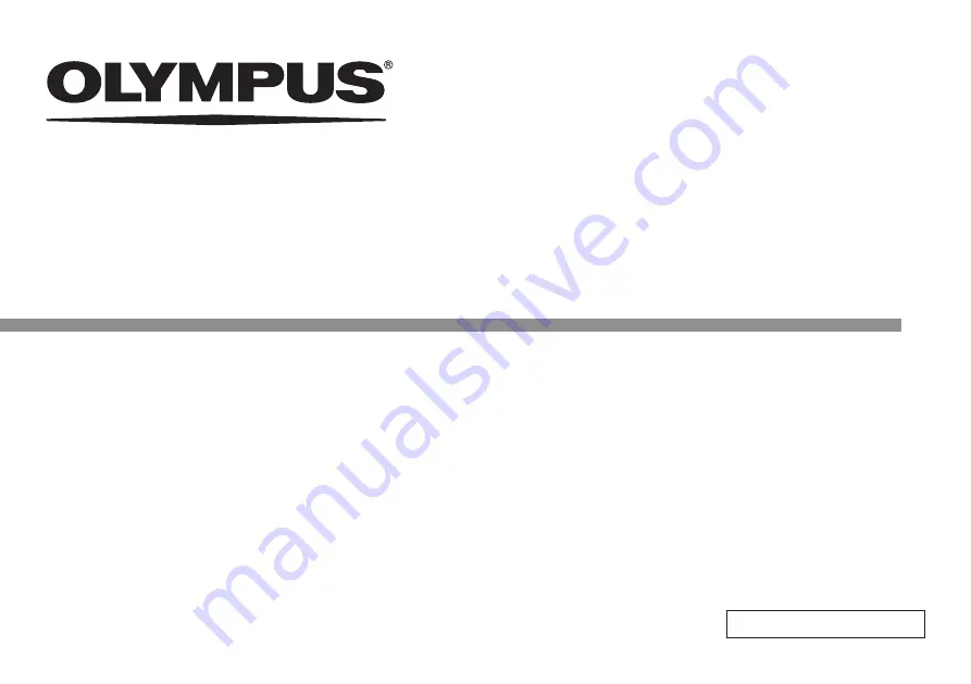 Olympus BX3M-PSLED Instructions Manual Download Page 1