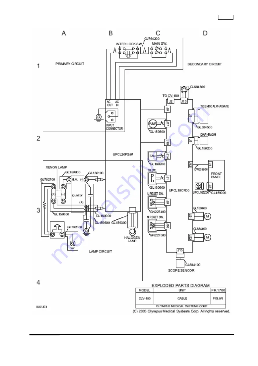 Olympus CLV-180 Скачать руководство пользователя страница 76