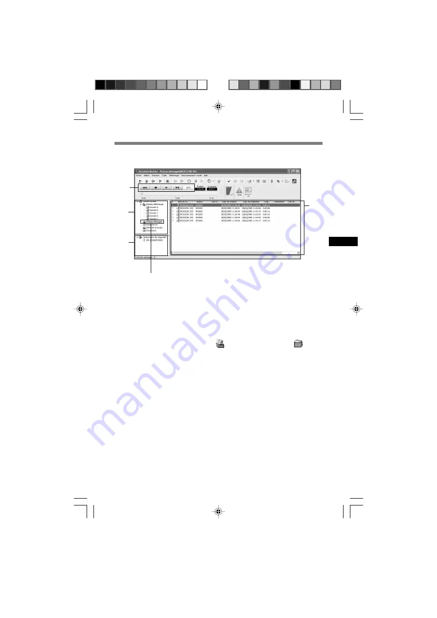 Olympus DIRECTREC DR-2000 (French) Mode D'Emploi Download Page 11