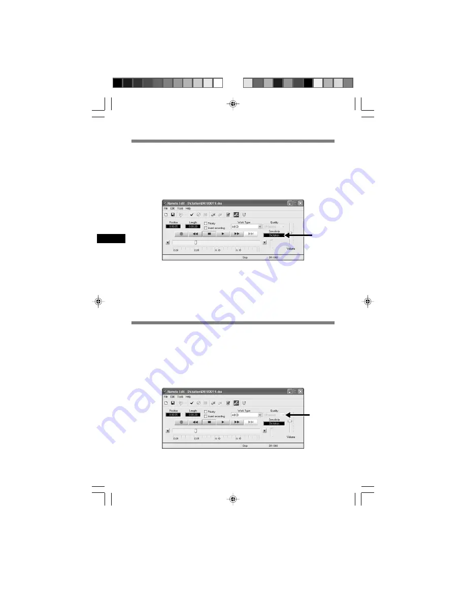 Olympus DR-2000 Executive Kit Скачать руководство пользователя страница 20