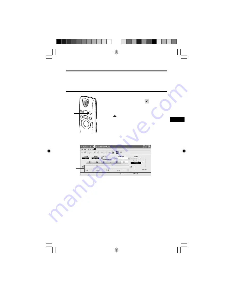 Olympus DR-2000 Executive Kit Instructions Manual Download Page 21