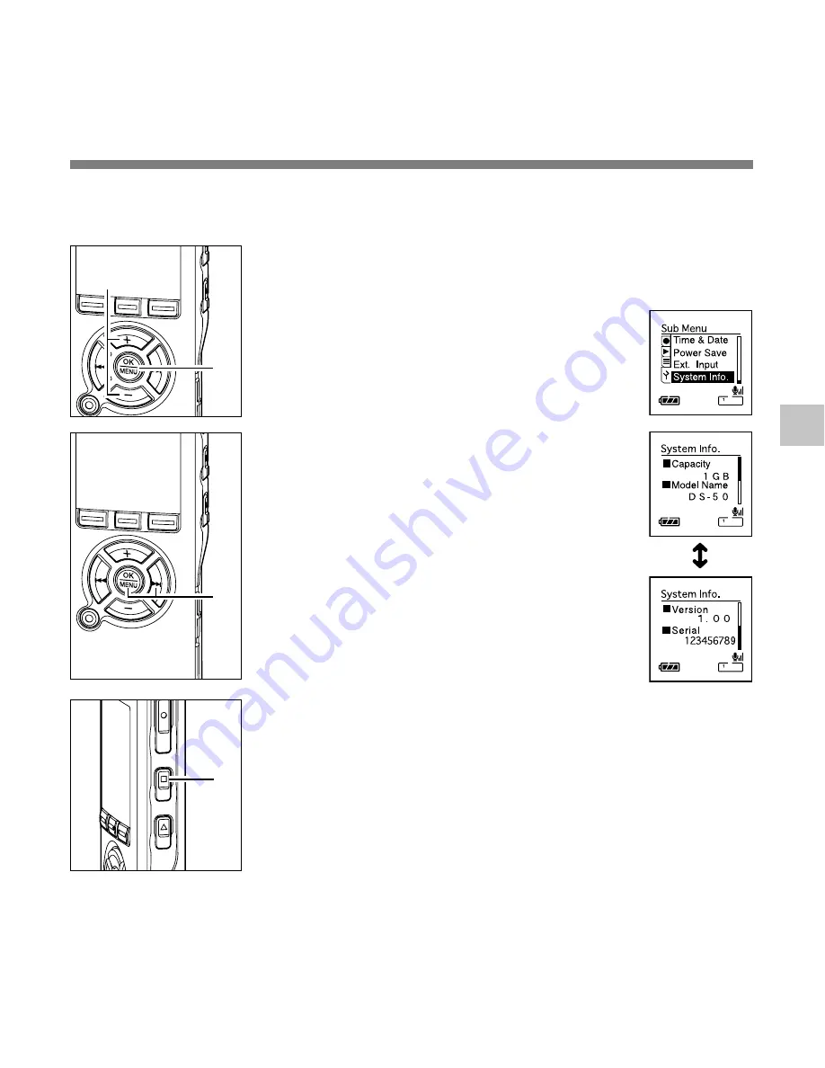 Olympus DS 30 Online Instructions Manual Download Page 81