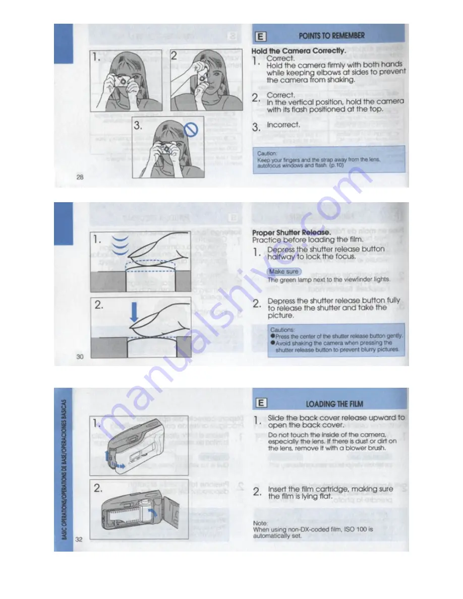 Olympus Epic - Stylus - Camera User Manual Download Page 5