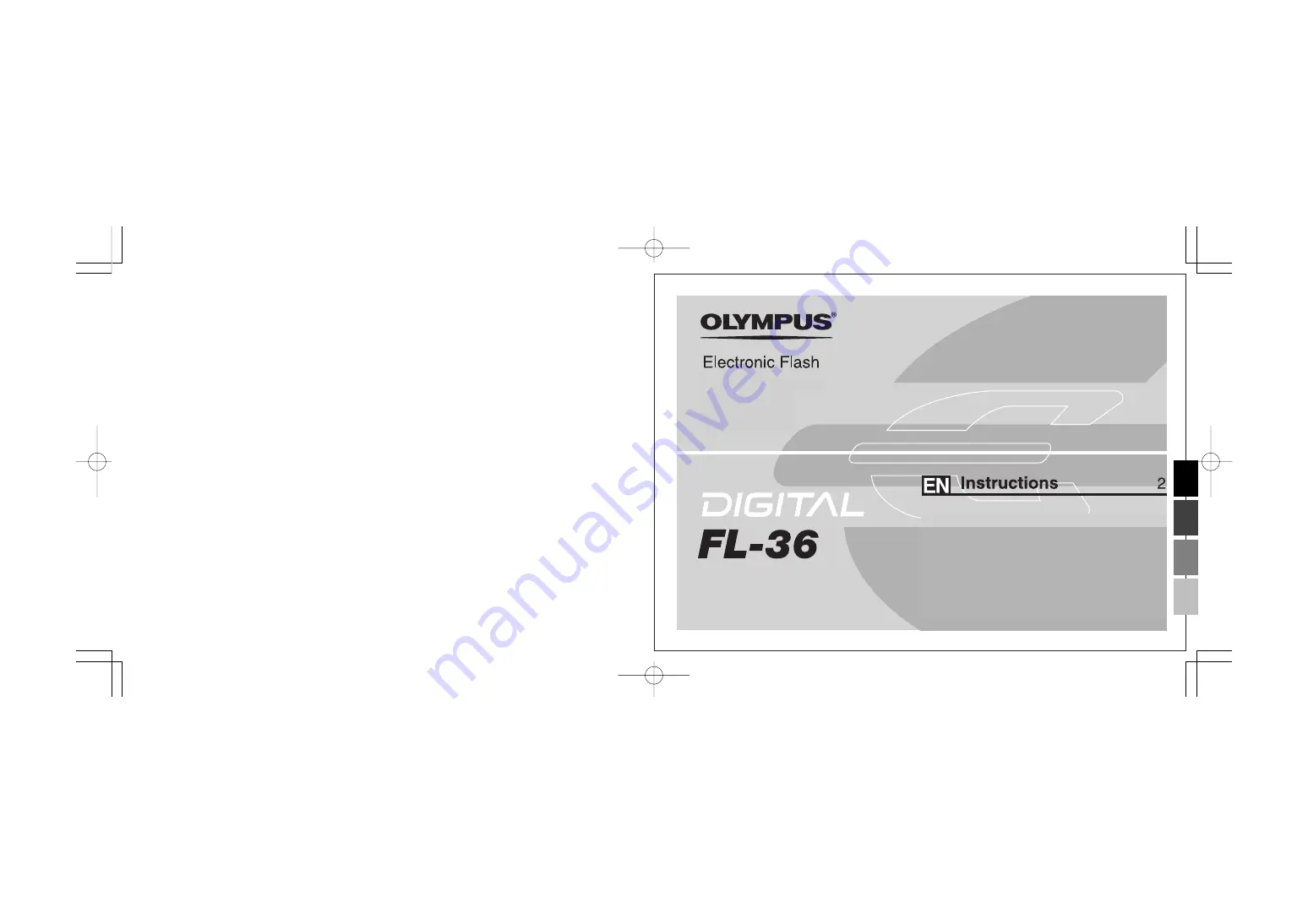 Olympus FL-36 Instruction Manual Download Page 1