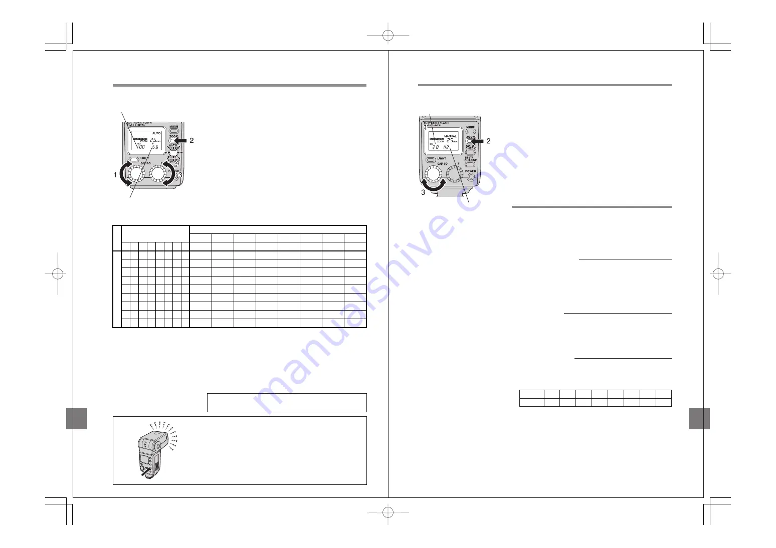 Olympus FL 50 - Hot-shoe clip-on Flash Instruction Download Page 11