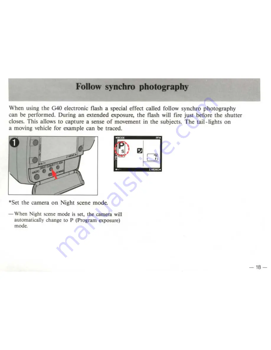 Olympus G40 Instructions Manual Download Page 19