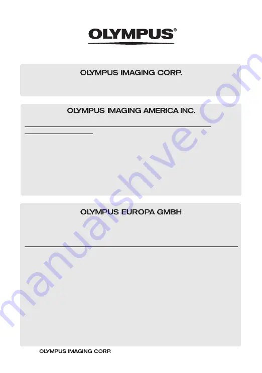 Olympus M-mini Digital Advanced Manual Download Page 192