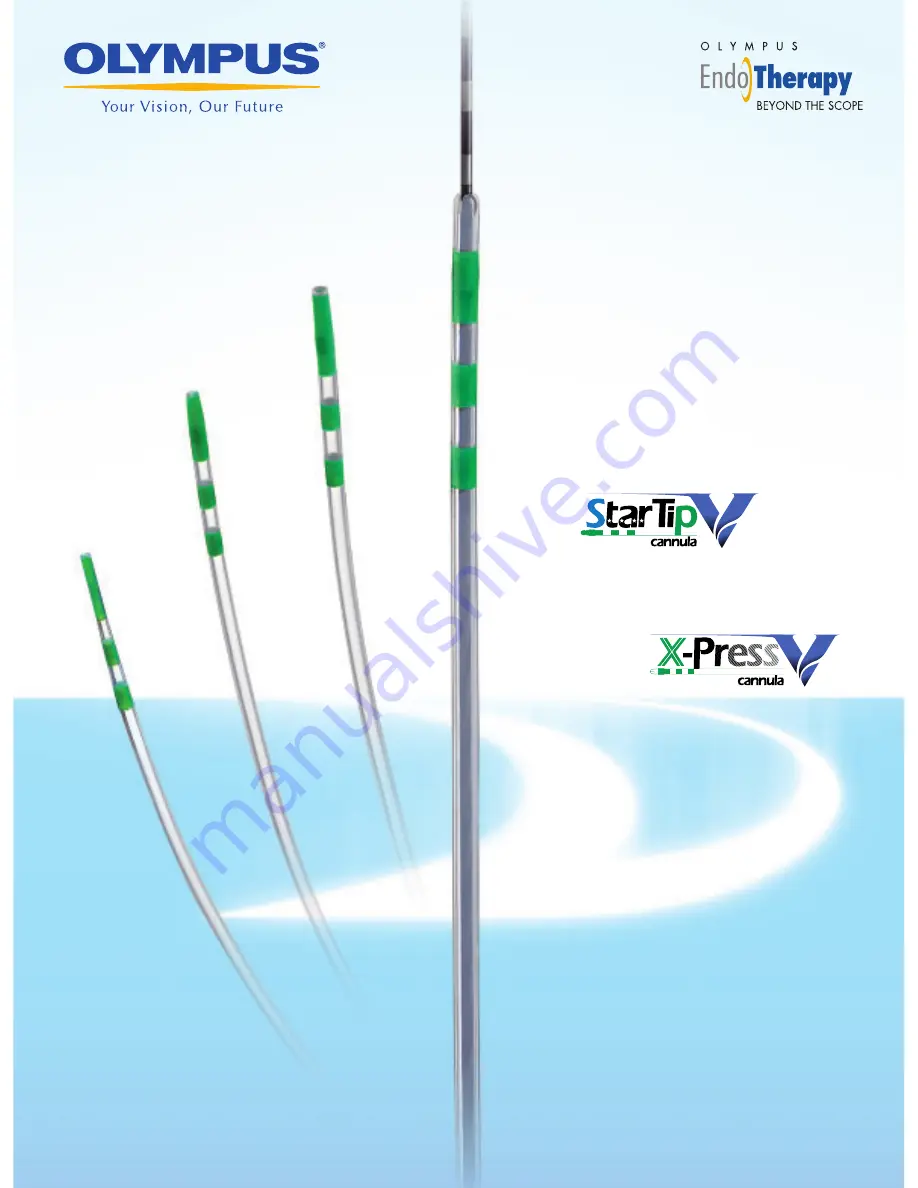 Olympus Single Use Cannula V StarTip V Скачать руководство пользователя страница 1