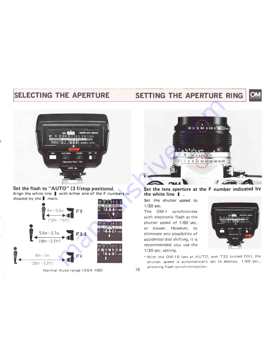 Olympus T32 Operating Instructions Manual Download Page 18