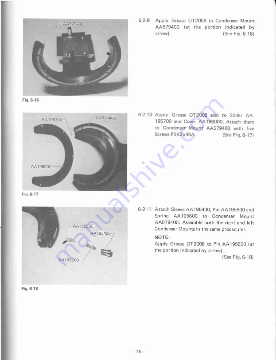 Olympus VANOX Repair Manual Download Page 78