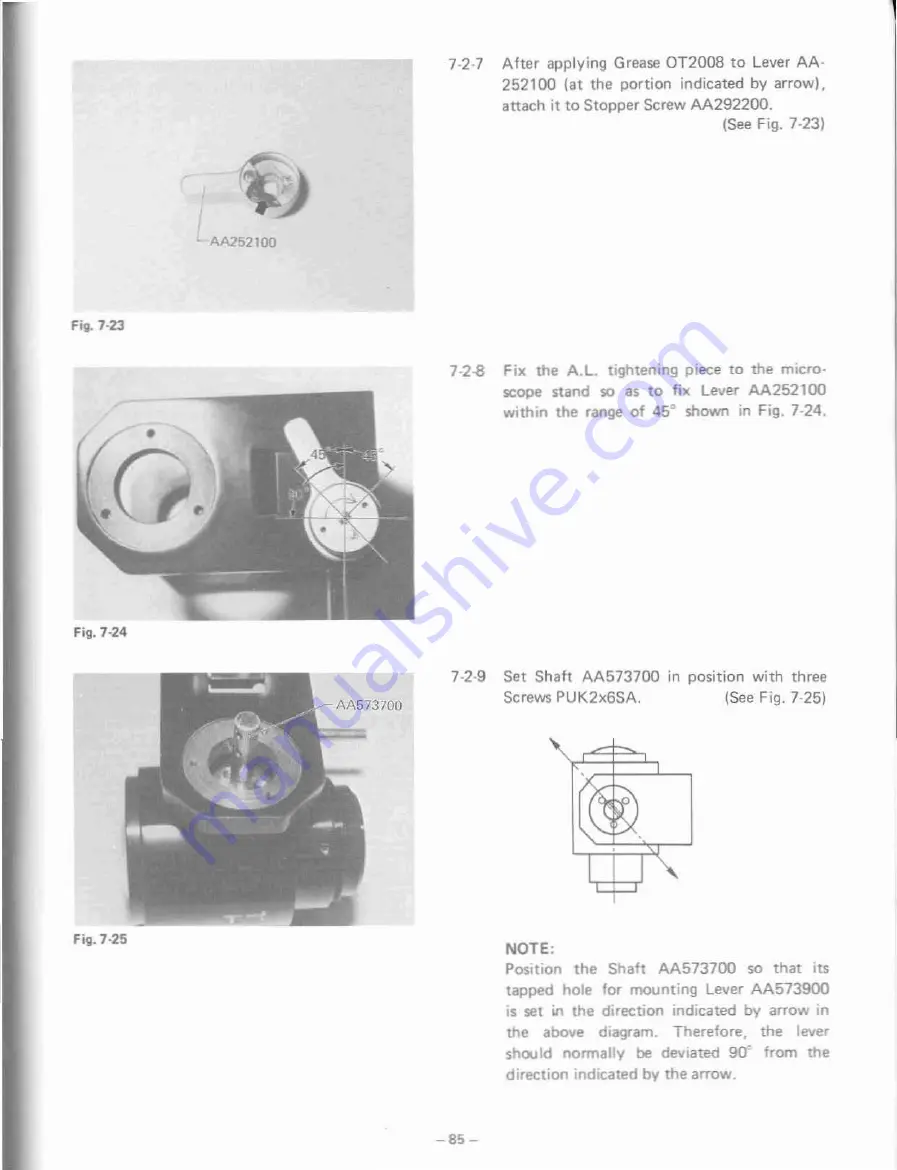 Olympus VANOX Скачать руководство пользователя страница 88