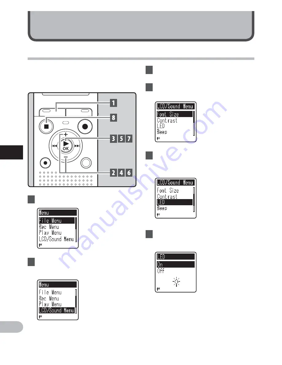 Olympus VN-406PC Detailed Instructions Download Page 26