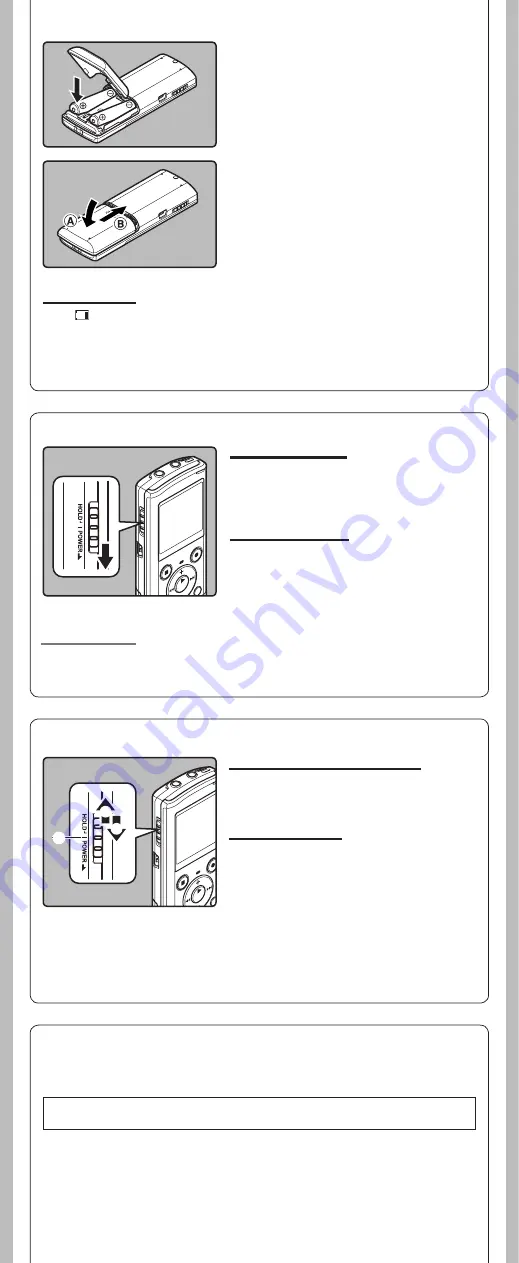 Olympus VN-8600PC Скачать руководство пользователя страница 3