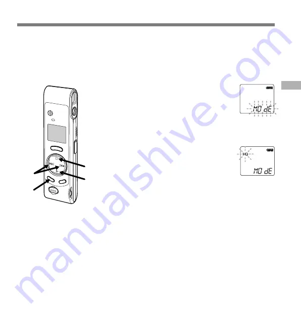 Olympus W-10 - 16 MB Digital Voice Recorder Скачать руководство пользователя страница 11