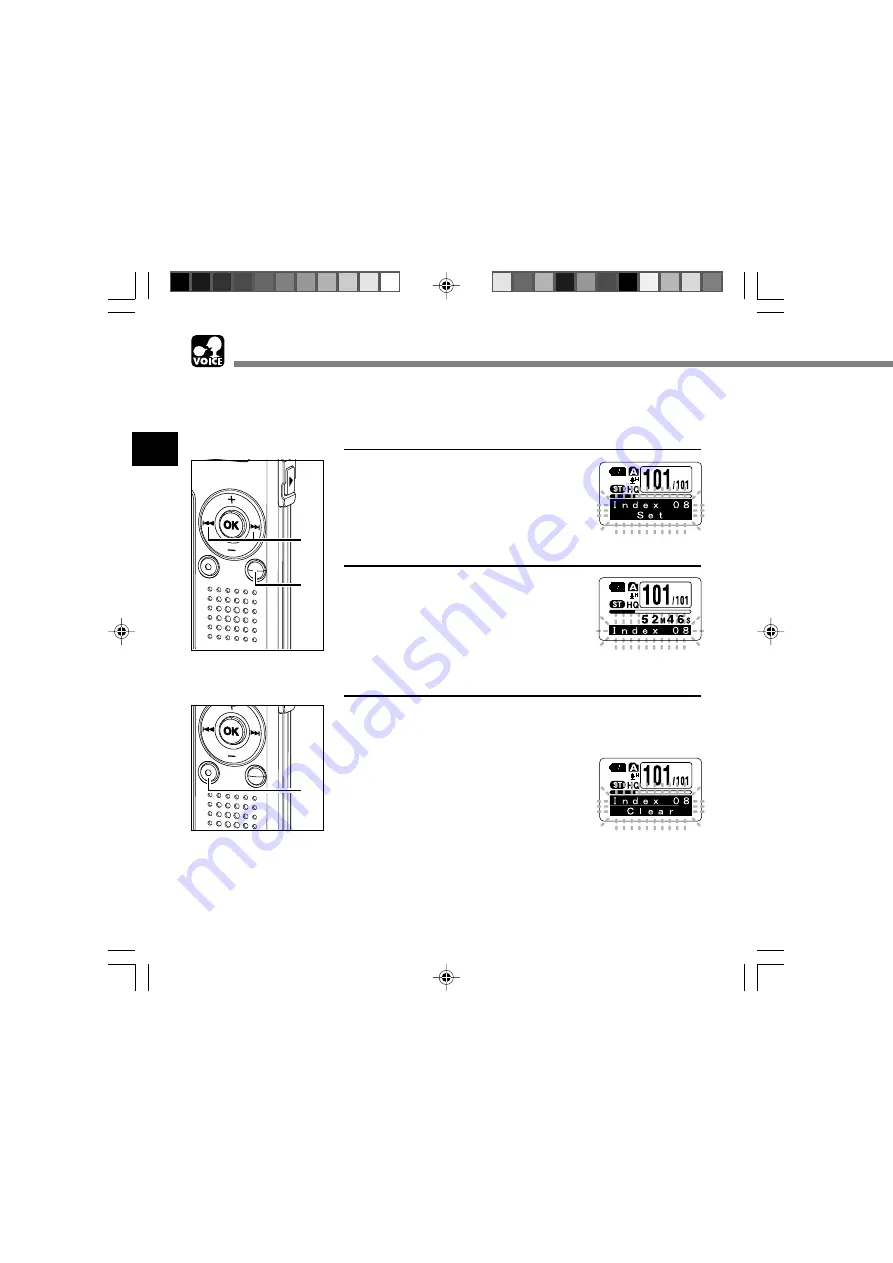 Olympus WS 300M - 256 MB Digital Voice Recorder Mode D'Emploi Download Page 32