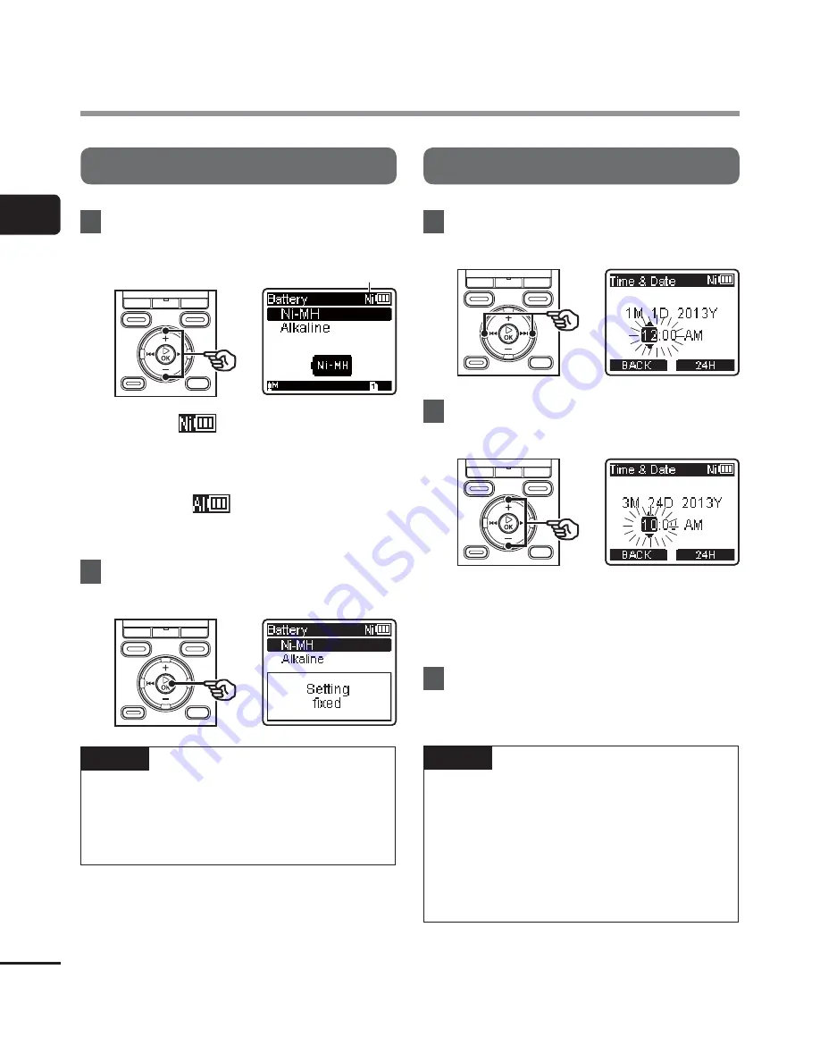 Olympus WS-823 Скачать руководство пользователя страница 10