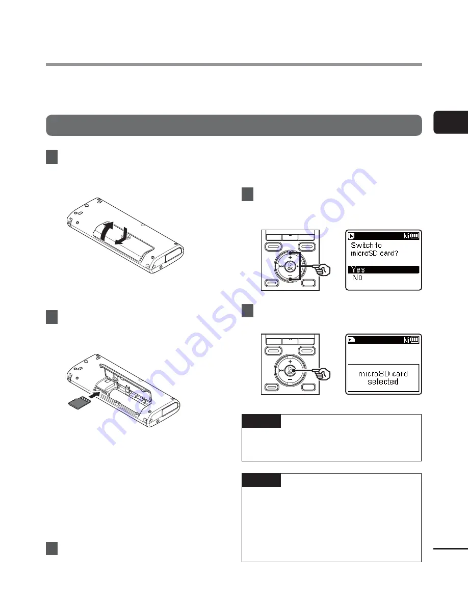 Olympus WS-823 Скачать руководство пользователя страница 17