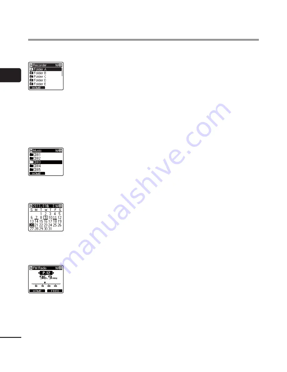 Olympus WS-823 User Manual Download Page 22