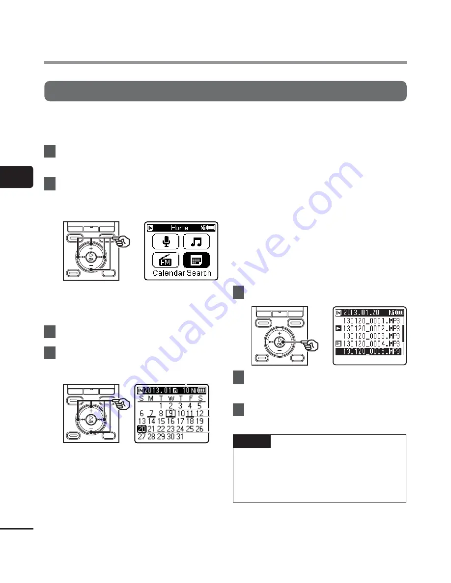 Olympus WS-833 User Manual Download Page 44