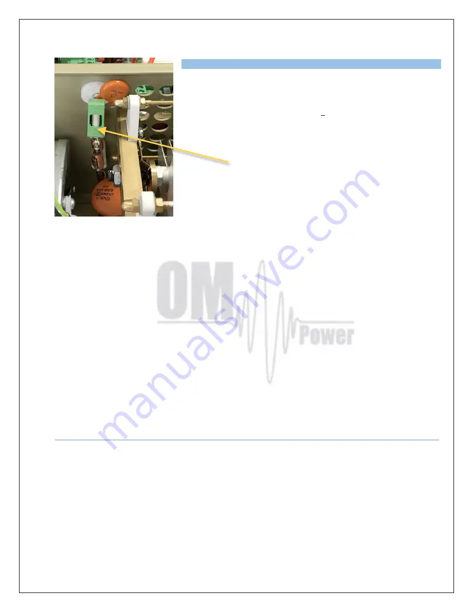 OM POWER OM2501A Manual Download Page 32