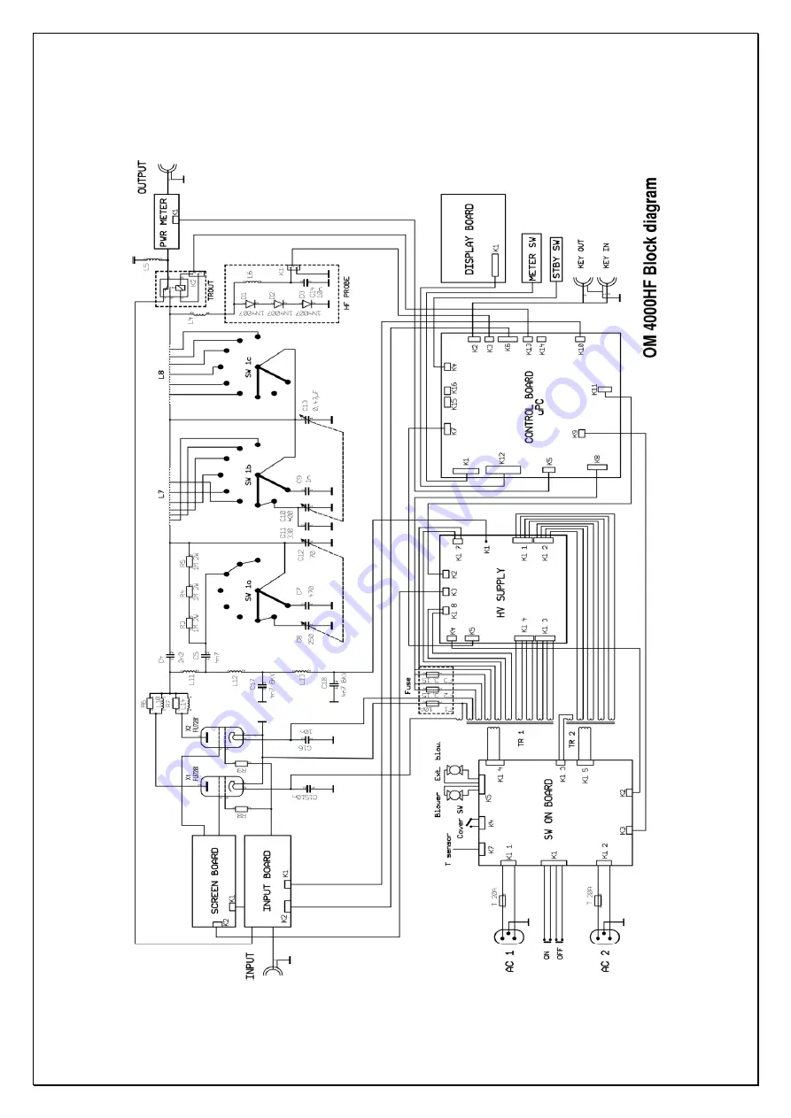 OM POWER OM4000HF Скачать руководство пользователя страница 18