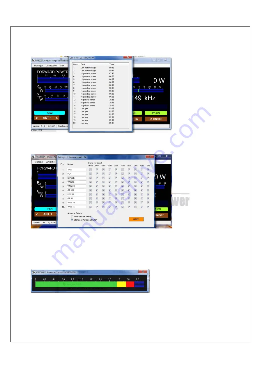 OM POWER OM4001A Manual Download Page 38