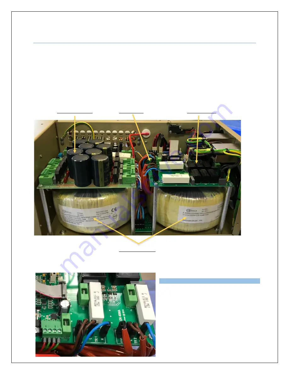 OM POWER OM4001HF Manual Download Page 25