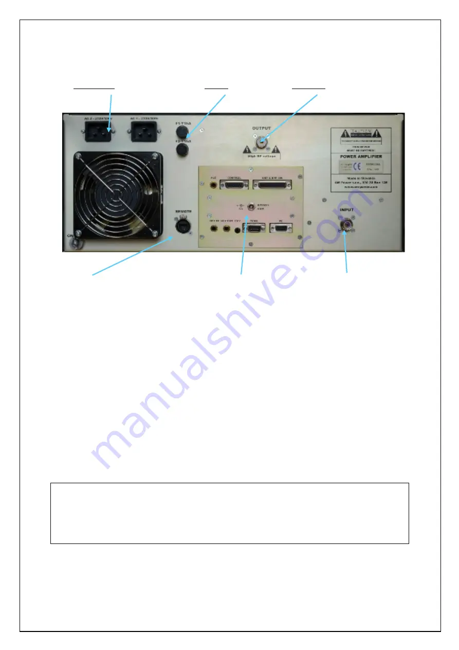 OM POWER X8NOM4000A Instruction Manual Download Page 10