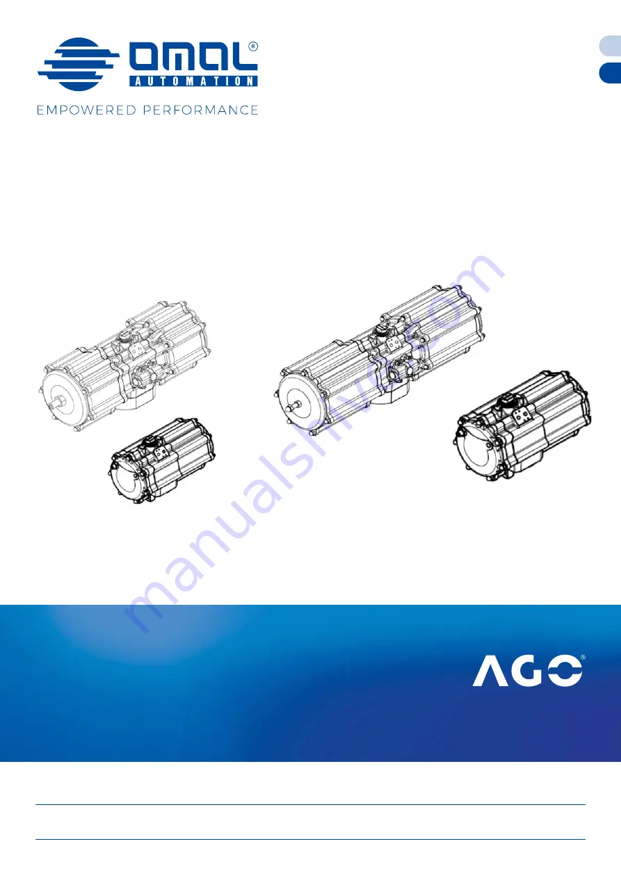 omal automation AGO DA2880 Скачать руководство пользователя страница 1