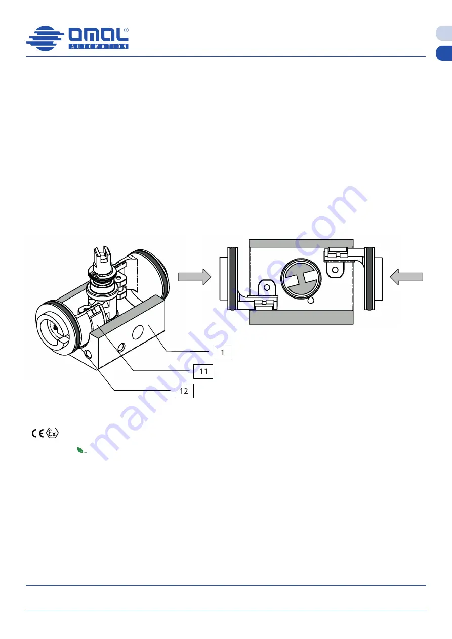 omal automation DA08 Installation, Use And Maintenance Manual Download Page 24