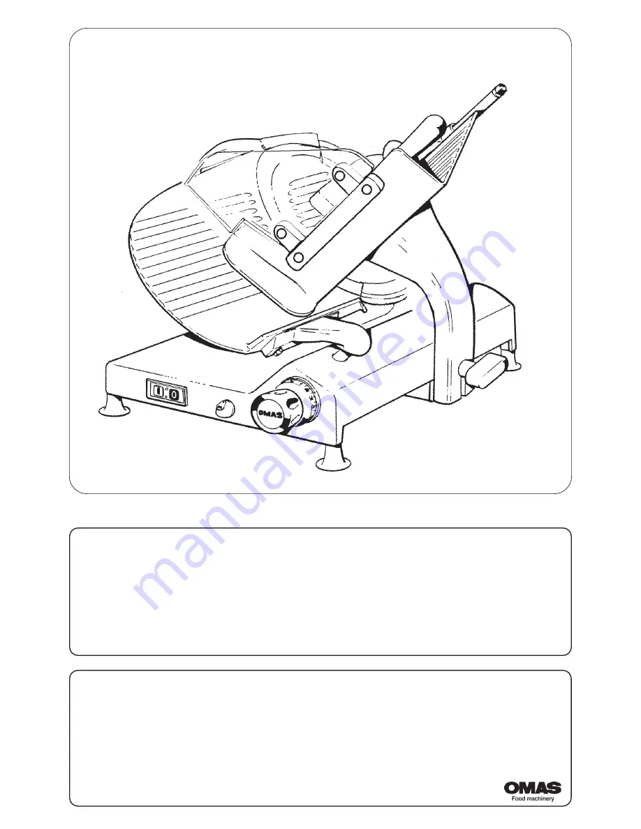 OMAS C 30E Instruction Manual Download Page 1