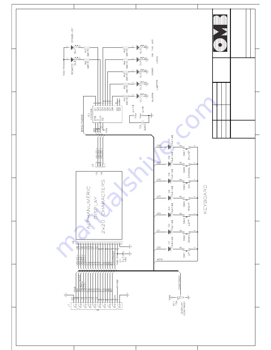 OMB EM 100 DIG Technical Manual Download Page 58