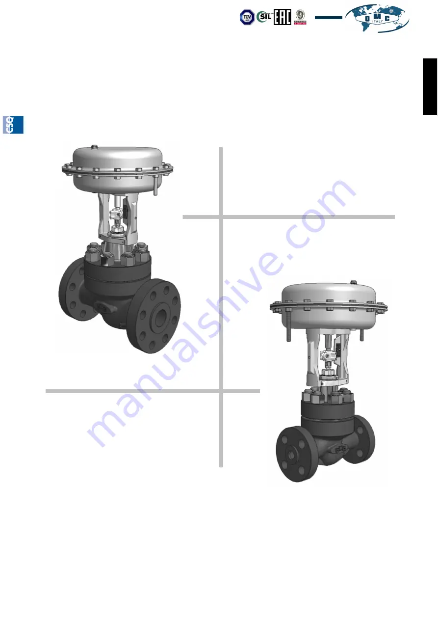 OMC KA30 Series Installation, Operation And Maintenance Manual Download Page 1