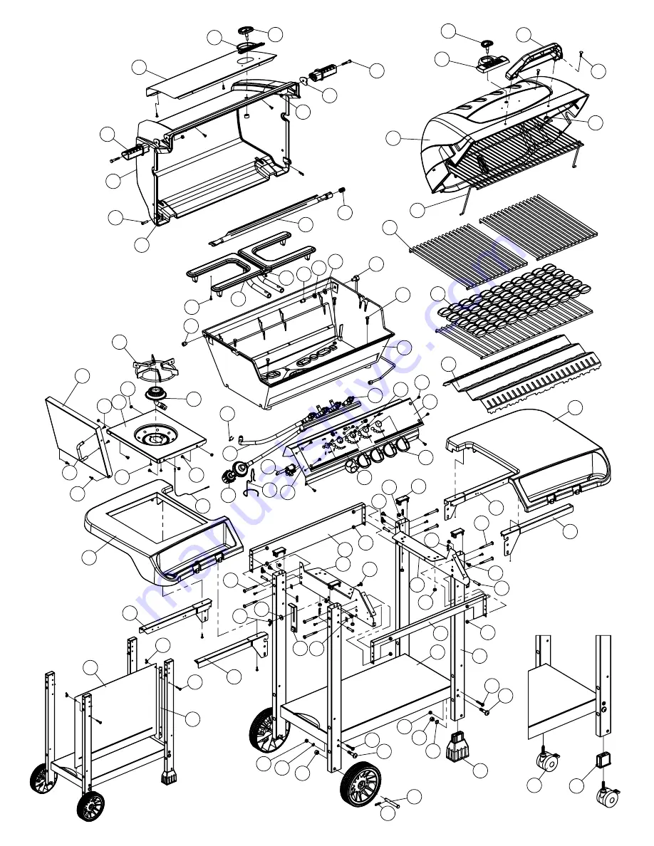 OMC Sterling 1854-4 Assembly Manual And Parts List Download Page 12