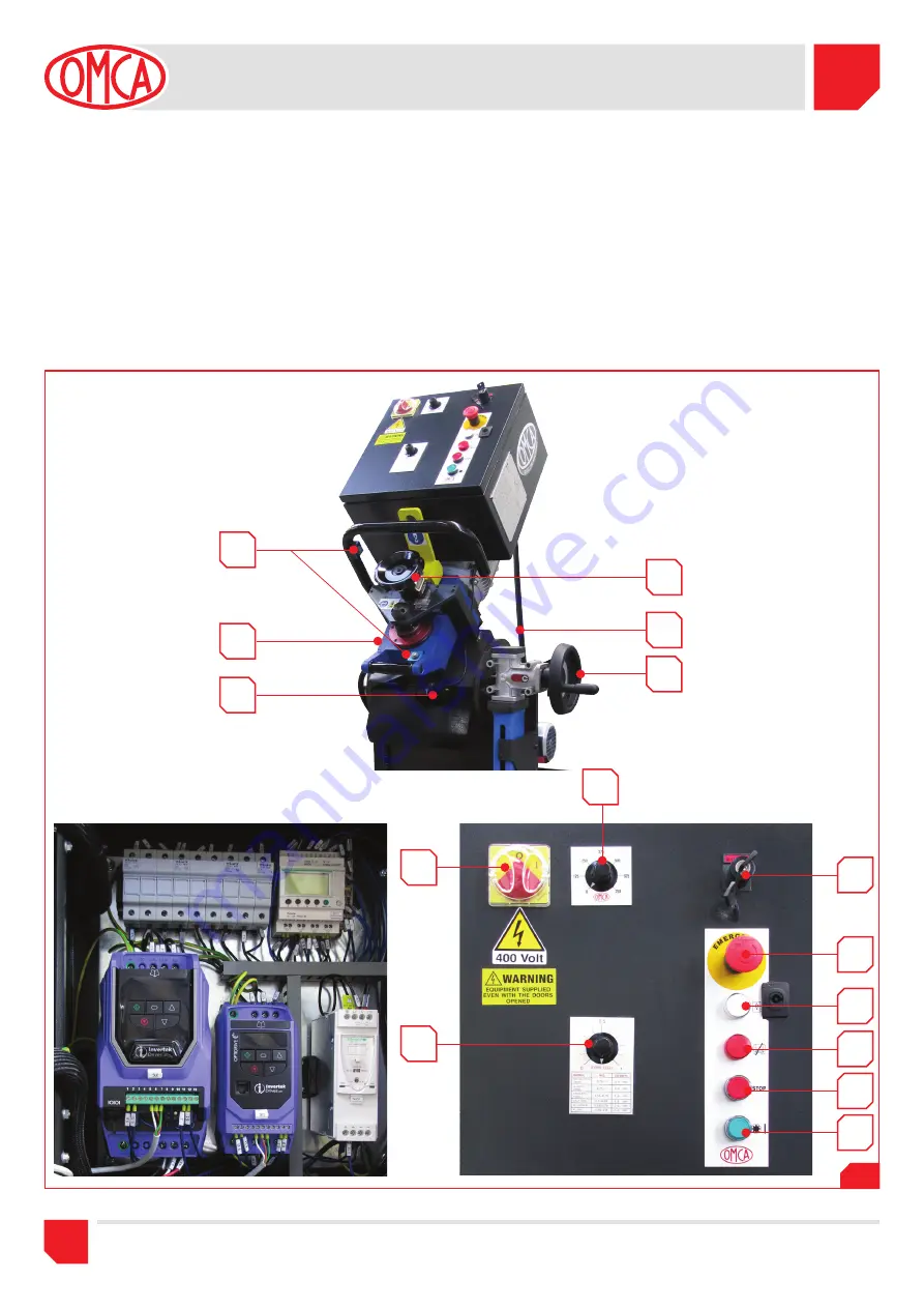 OMCA 900 Plus Use And Maintenance Manual Download Page 12