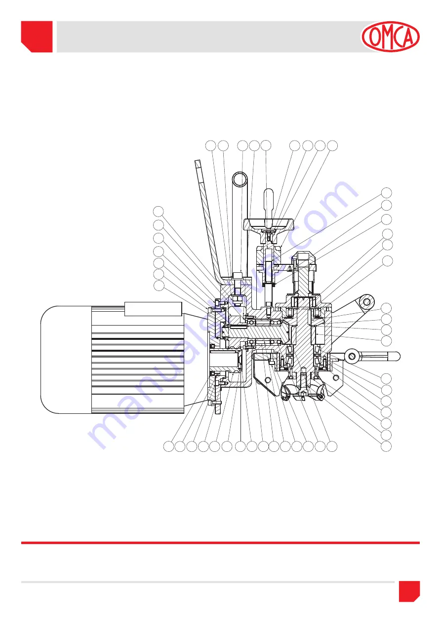 OMCA 900 Plus Use And Maintenance Manual Download Page 49