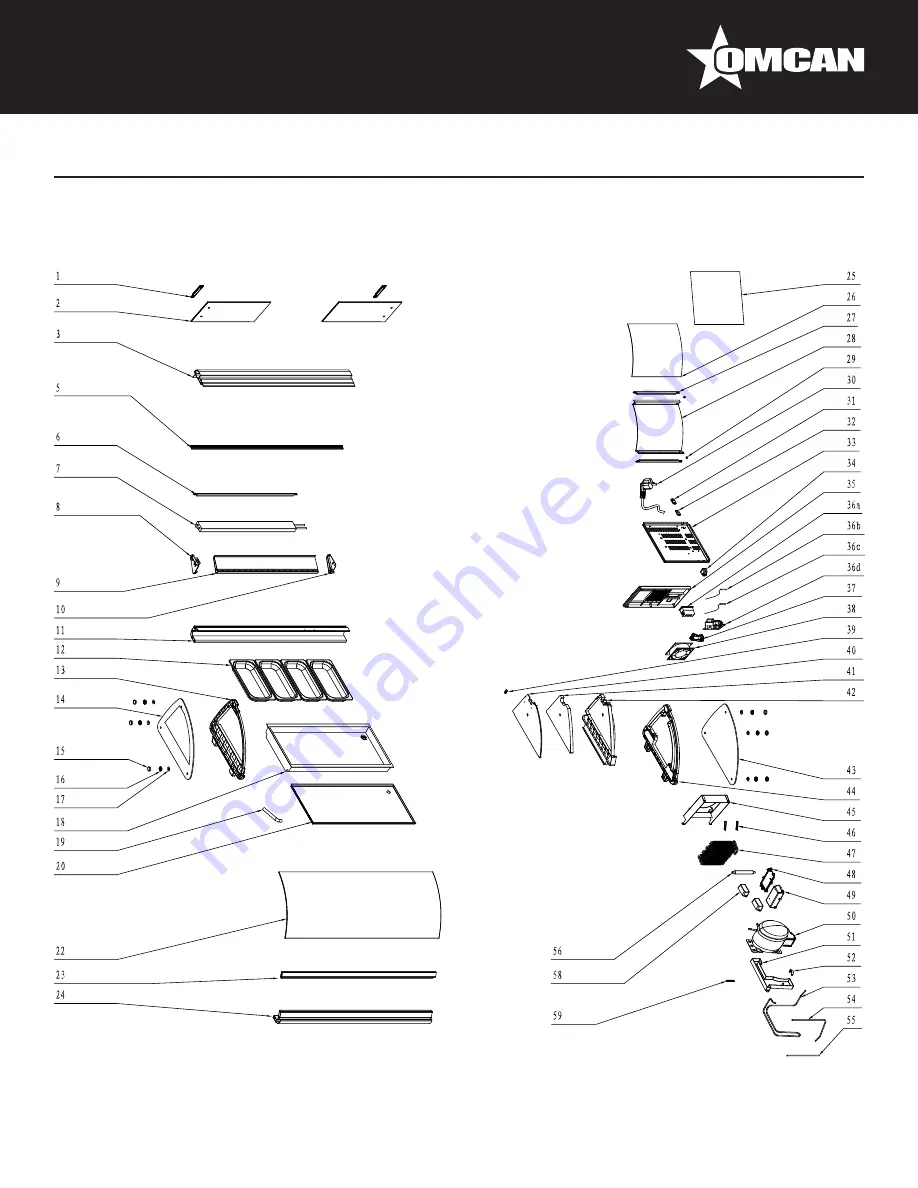 Omcan 0062-SC Instruction Manual Download Page 10